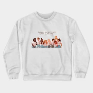 Support all Women Crewneck Sweatshirt